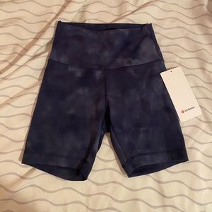 Lululemon wunder train biker short